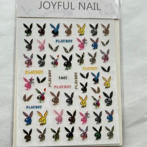 PLAYBOY BUNNY NAIL STICKERS